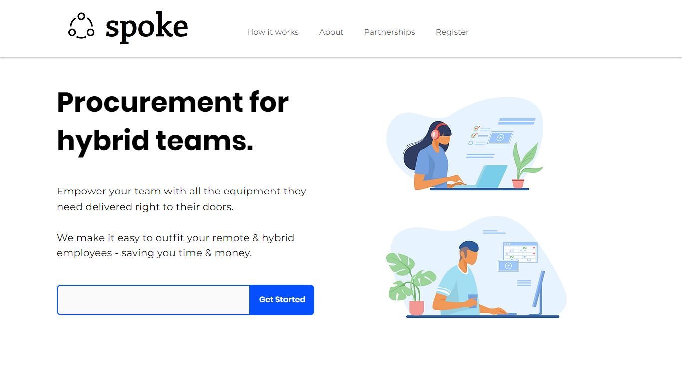 Spoke | Procurement For Hybrid Teams